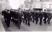 Les sections AM et MT au dfil du 11 novembre 1958